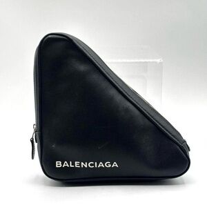 Balenciaga Black Triangle Bag